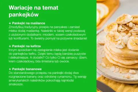 Przepis na pankejki: wariacje na temat klasyki. Pankejki na maślance, kefirze lub bananowe – pyszne i puszyste.